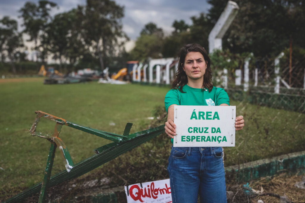 Luna Zarattini no Cruz da Esperança