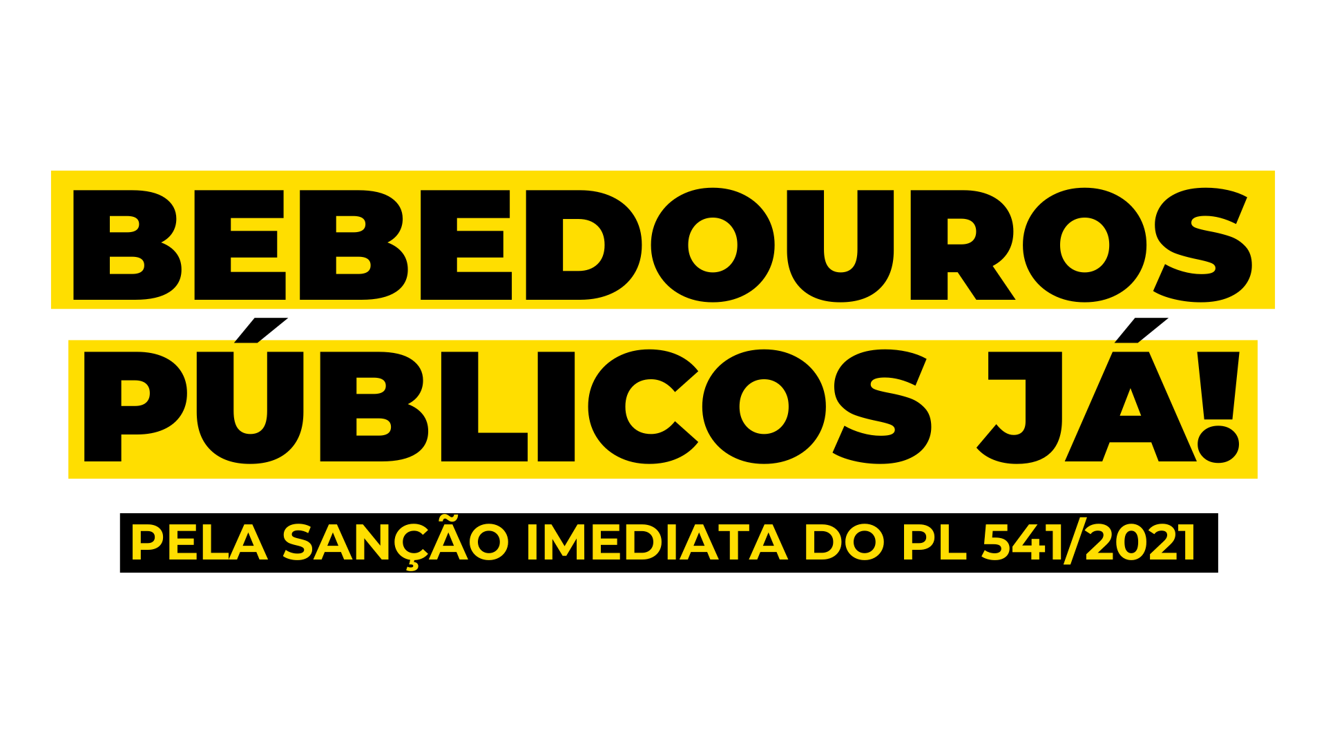 Bebedouros Públicos